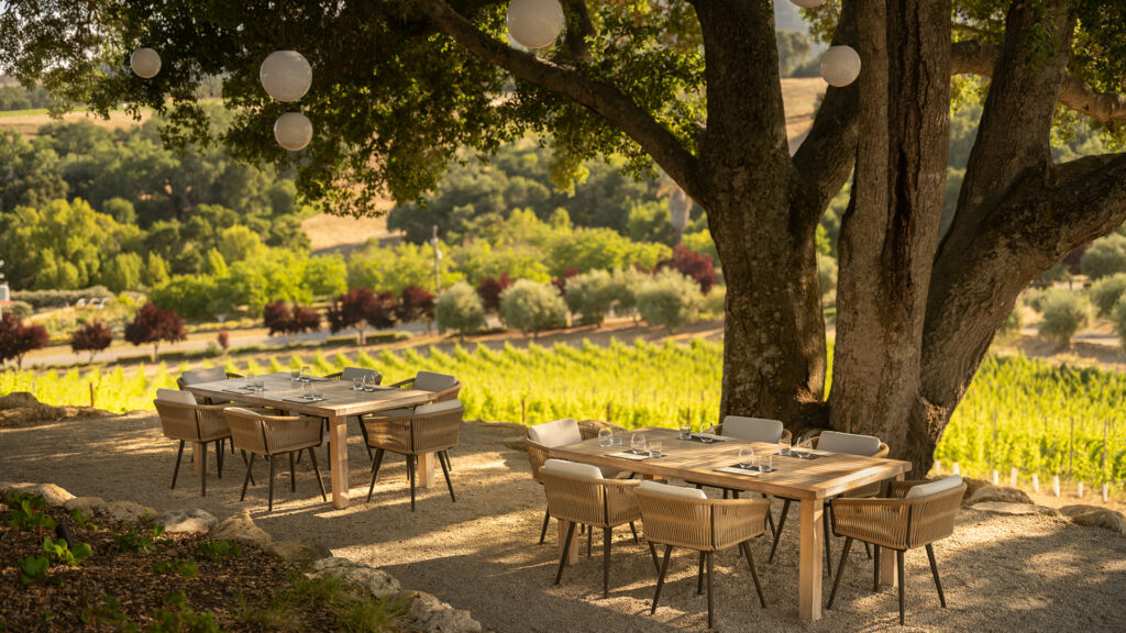 Tables in the Grove